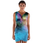 Smokescreen Wrap Front Bodycon Dress