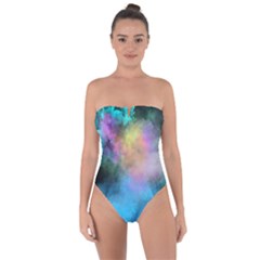 Tie Back One Piece Swimsuit 