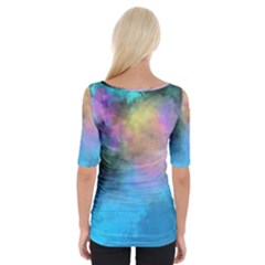 Wide Neckline T-Shirt 