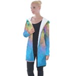 Smokescreen Longline Hooded Cardigan