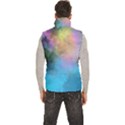 Men s High Neck Button Up Puffer Vest 