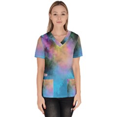 Women s V-Neck Scrub Top 