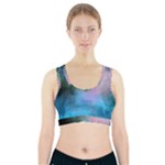 Smokescreen Sports Bra With Pocket