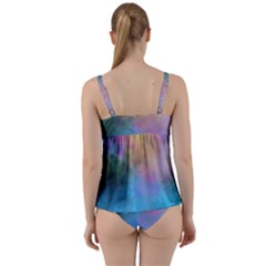 Twist Front Tankini Set 