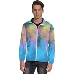 Men s High Neck Windbreaker 