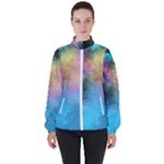 Smokescreen Women s High Neck Windbreaker