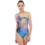 Smokescreen Classic One Shoulder Swimsuit