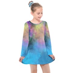 Kids  Long Sleeve Dress 