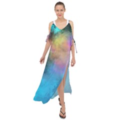 Maxi Chiffon Cover Up Dress 