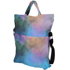 Fold Over Handle Tote Bag 