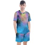 Smokescreen Men s Mesh T-Shirt and Shorts Set