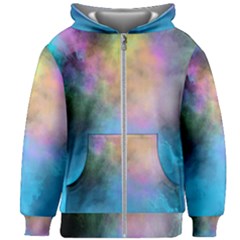 Kids  Zipper Hoodie Without Drawstring 