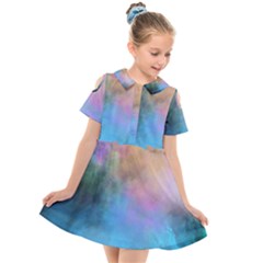 Kids  Short Sleeve Shirt Dress 