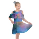 Smokescreen Kids  Shoulder Cutout Chiffon Dress