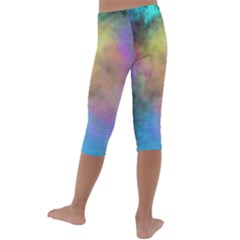 Kids  Lightweight Velour Capri Leggings  