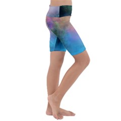 Kids  Lightweight Velour Cropped Yoga Leggings 