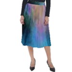 Smokescreen Classic Velour Midi Skirt 