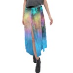 Smokescreen Velour Split Maxi Skirt