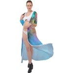 Smokescreen Maxi Chiffon Beach Wrap