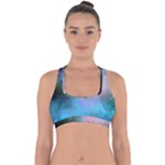 Smokescreen Cross Back Hipster Bikini Top 