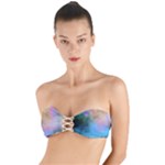 Smokescreen Twist Bandeau Bikini Top