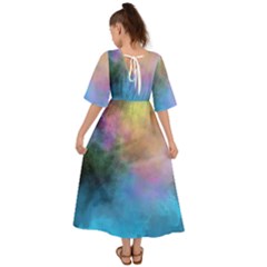 Kimono Sleeve Boho Dress 