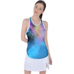 Smokescreen Racer Back Mesh Tank Top