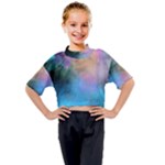 Smokescreen Kids Mock Neck T-Shirt