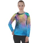 Smokescreen Women s Long Sleeve Raglan T-Shirt