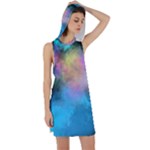 Smokescreen Racer Back Hoodie Dress