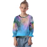 Smokescreen Kids  Cuff Sleeve Top