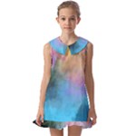 Smokescreen Kids  Pilgrim Collar Ruffle Hem Dress