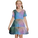 Smokescreen Kids  Short Sleeve Tiered Mini Dress