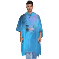 Men s Hooded Rain Ponchos 