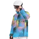 Men s Pullover Zip Ski and Snowboard Waterproof Breathable Jacket 