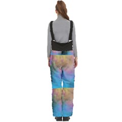 Women s Side Zip Front Pouch Ski And Snowboard Bib Pants	 