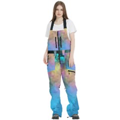 Women s Front Zip Ski And Snowboard Bib Pants 