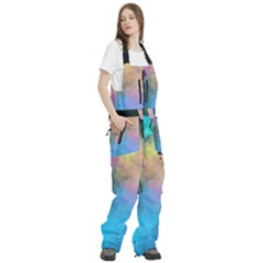 Women s Front Zip Ski And Snowboard Bib Pants 