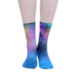 Smokescreen Smooth Crew Length Tube Socks