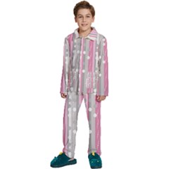 Kids  Long Sleeve Velvet Pajamas Set 