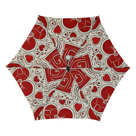 Be My Valentine Automatic Folding Umbrella with Case (Small) from ArtsNow.com