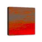 Crimson Skys Mini Canvas 4  x 4  (Stretched)