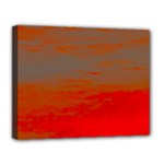 Crimson Skys Canvas 14  x 11  (Stretched)