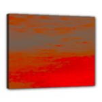 Crimson Skys Canvas 20  x 16  (Stretched)