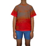 Crimson Skys Kids  Short Sleeve Swimwear