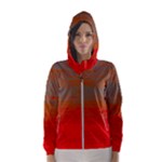 Crimson Skys Women s Hooded Windbreaker