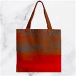 Crimson Skys Zipper Grocery Tote Bag