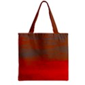 Zipper Grocery Tote Bag 