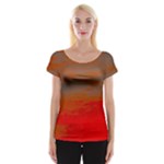 Crimson Skys Cap Sleeve Top