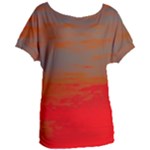 Crimson Skys Women s Oversized T-Shirt